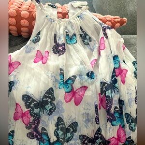 Beautiful butterfly dress, size 5